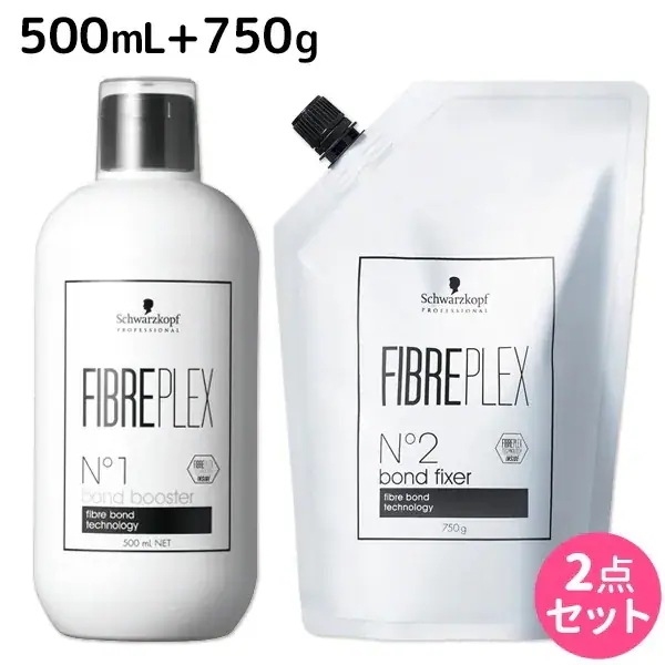 ファイバープレックス No.1 ボンドブースター N 500mL + No.2 ボンドフィクサー Na 750g セット