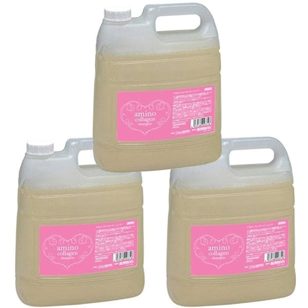 アモロス アミノコラーゲン シャンプー 4000ml 詰替え用 レフィル 3個セット
