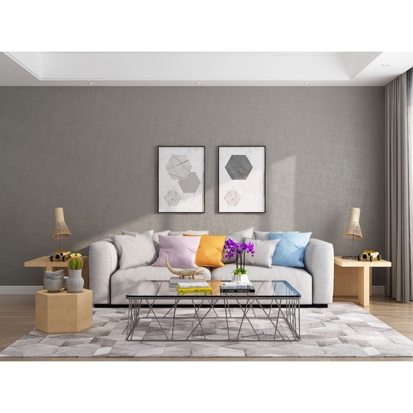 ウォジック30m巻 リメイクシート 壁紙シール ウォールデコシートワイド60cm幅 モカグレージュ系 9926