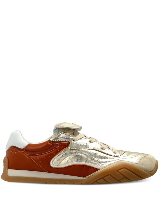 FENDI Women Sneakers 8E8820AYFC F1TZ3 Golden
