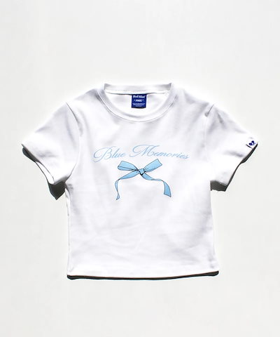 Qoo10 BadBlue RIBBON SLIM TEE 半袖 T