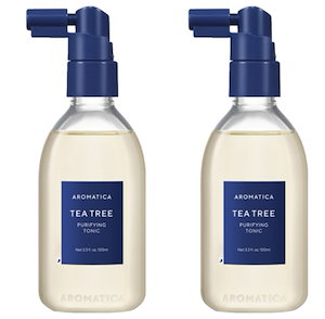 ティーツリー ピュリファイング トニック ヘアエッセンス 100ml × 2個「ティーツリー 頭皮ケア」「スカルプ エッセンス」「ヘアトニック」「韓国 ヘアケア」「ヴィーガン シャンプー」
