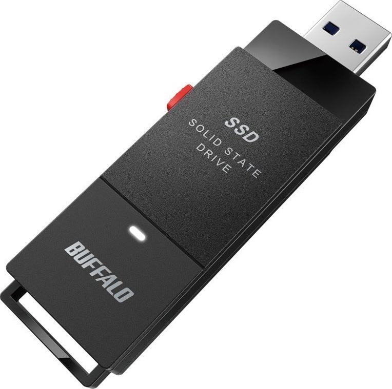 BUFFALO (バッファロー) USB 3.2(Gen 1)対応 ポータブルSSD 250GB SSDPUT250U3BKC