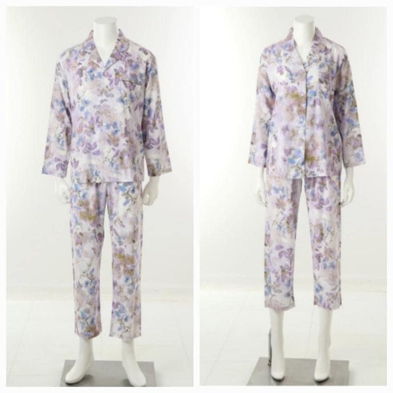 オルファシグネチャー)高級感のあるミスティガーデンのフラワーカップルパジャマD_J(OPA5245M/OPA5245W)