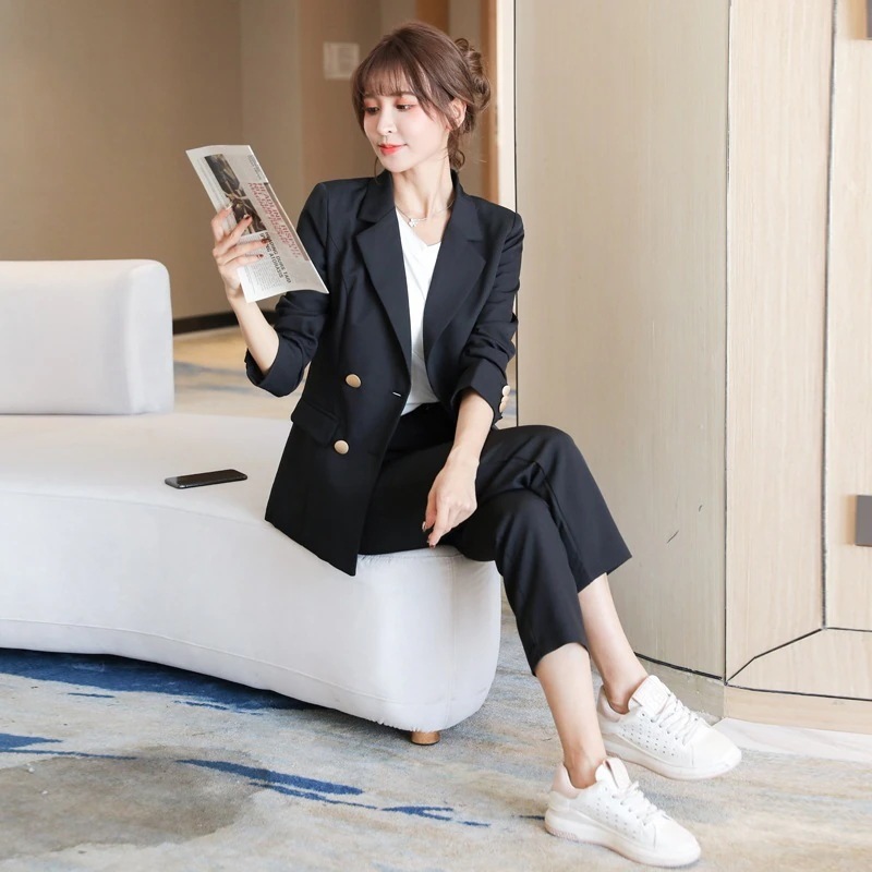 2025 高級感 二点セット レディース スーツセット 春アウター セットアップ ママスーツ 卒業式パンツスーツ スーツジャケット 入園式 入学式 卒園式 レディースファッション 福袋 2025福