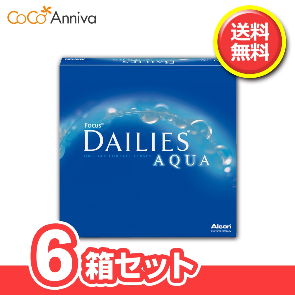 6箱セット デイ リーズアクア 90枚 入り バリューパック / アルコン / コンタクト レンズ