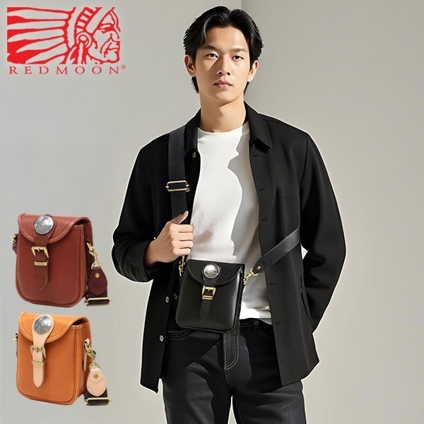 正規取扱店 ショルダーバッグ メンズ レディース 斜めがけバッグ ブランド 斜めがけ 小さめ 革 本革 オイルレザー 大人 軽量 軽い ショルダー アメカジ かっこいい RM-MTSB-MA38