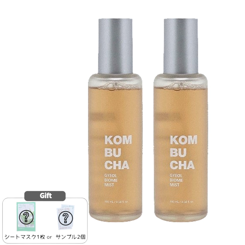 [1+1]コンブチャ結バイオームミスト 100ml 肌バランスケア＆保湿 発酵美容エッセンス配合 潤いと透明感を与えるスキンケアミスト