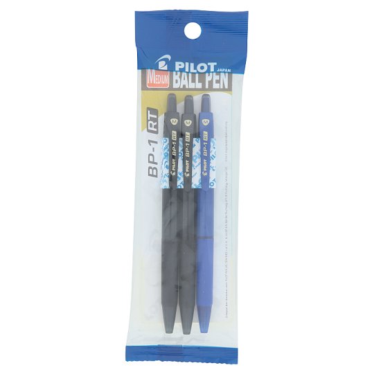 【安心発送】 Pilot BP-1RT Medium Black (2pcs) + Blue (1pc) Ball Pen その他