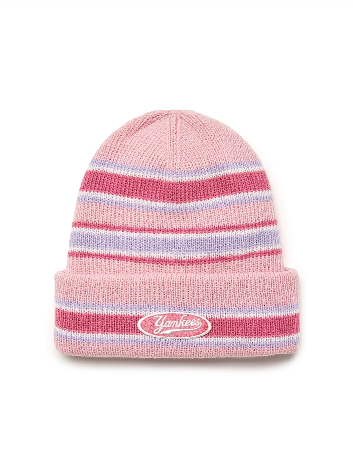キッズ バーシティ ストライプ ビニー NY(Mg.Pink)