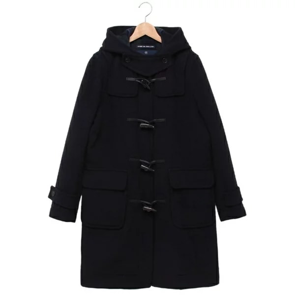 コート エリカ ダッフルコート メルトン ネイビー レディース LONDON TRADITION ERICA LT65