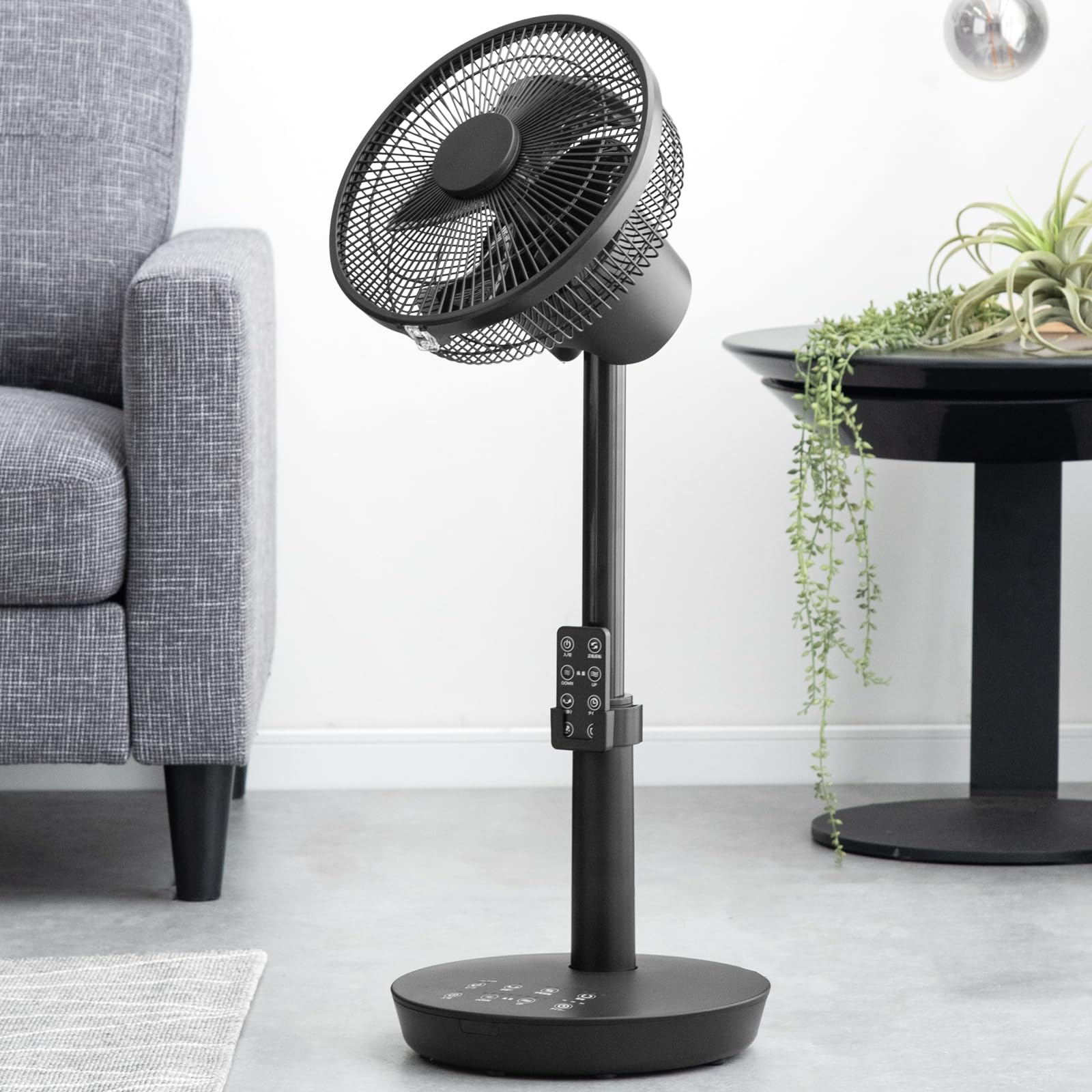 扇風機 DCモーター サーキュレーター 2WAY 逆回転モード搭載 静音 4枚羽根 コンパクト 省エネ リビング扇風機 おしゃれ 38400003(96882)