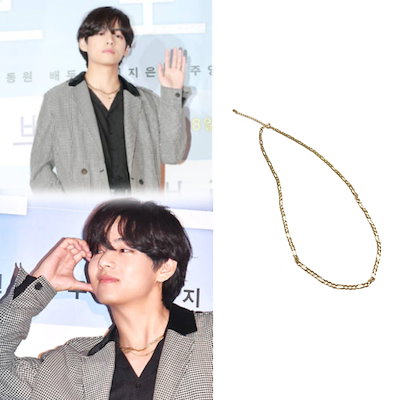 ★BTS V着用★ONE ENOUGH★送料込★Vintage Chain Link Necklace ☆ONE ENOUGH☆ Vintage Chain Link Necklace BTS V (テテ) 着用