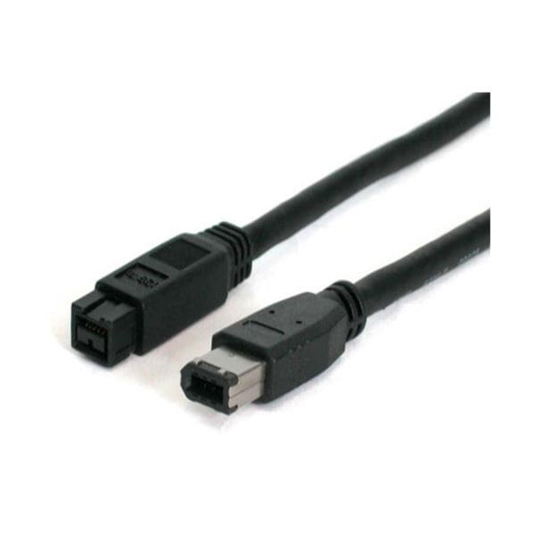 (まとめ)StarTech.com 1.8m FireWire800 - FireWire400 (9ピン-6ピン)ケーブル 1394_96_6 1台 5セット