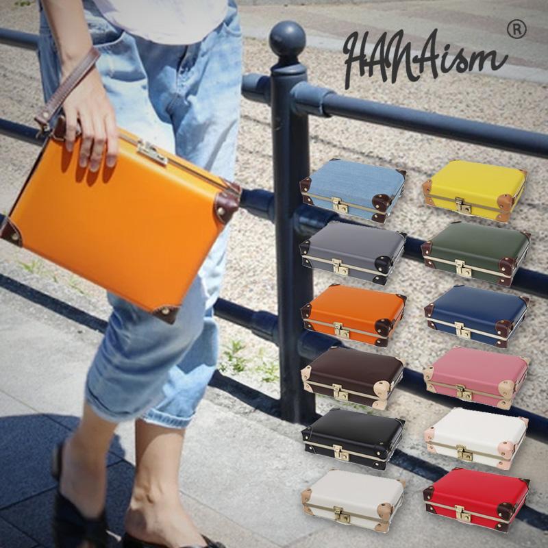 3way トランク アンティーク ミニバッグ バッグインバッグ ショルダーバッグ【ICM】 【特許庁認定登録意匠/登録第1598267号】