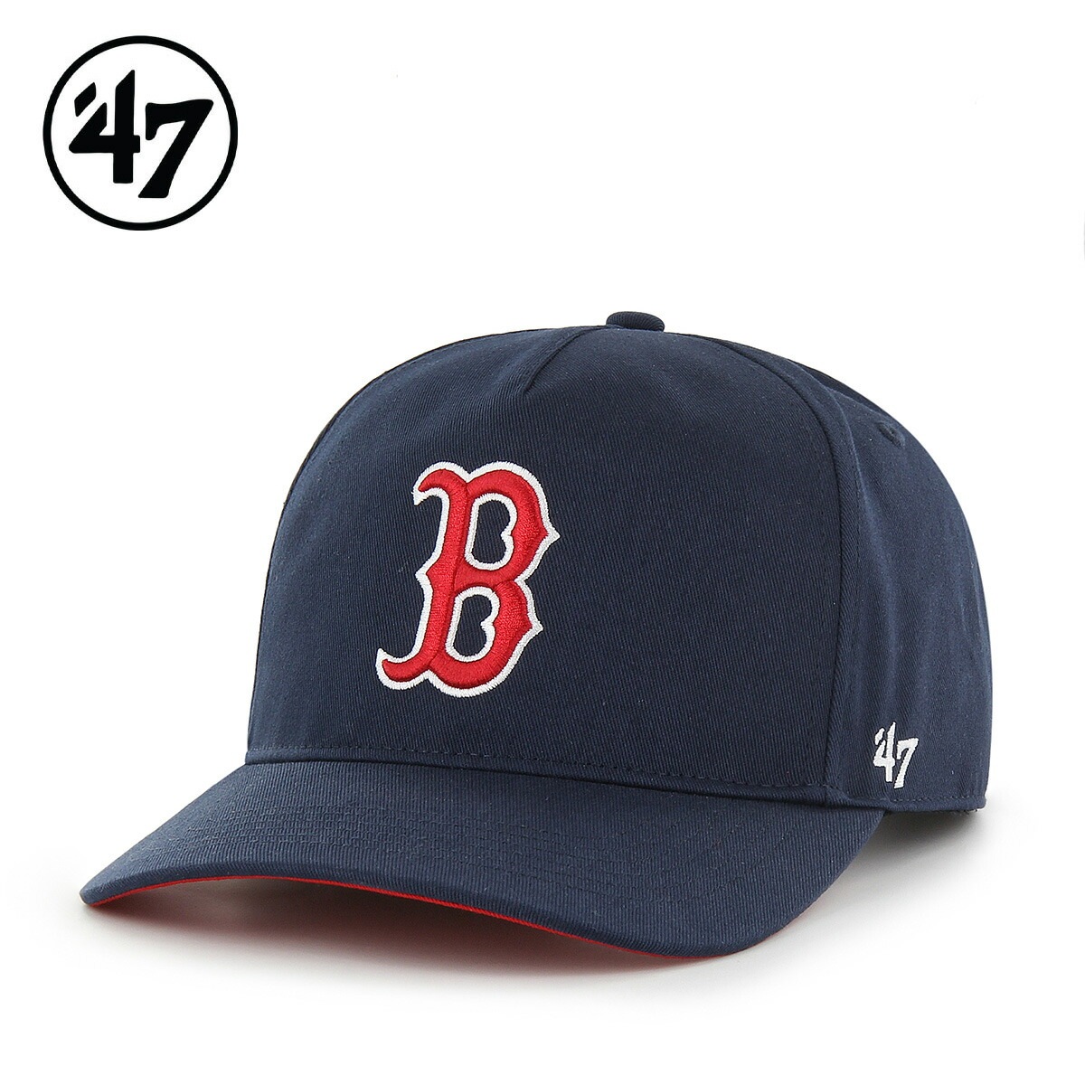 ’47 キャップ 帽子 ボストン・レッドソックス ベーシック ヒッチ ネイビー 47BRAND 調節可能 チームロゴ B 野球帽 B-FHTCH02GWP-NYA メジャーリーグ 正規品