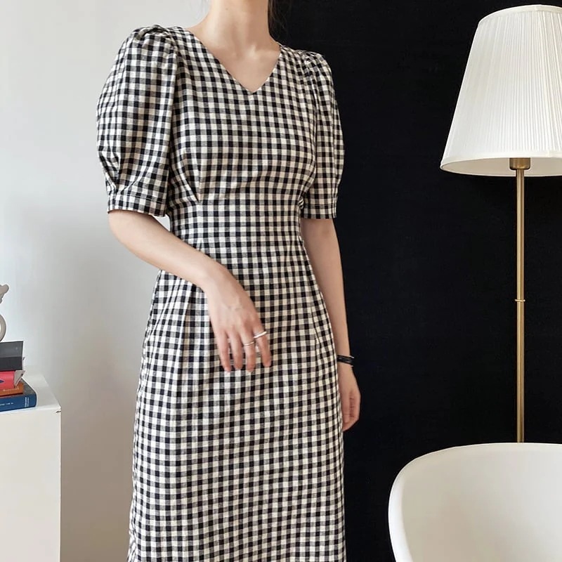 ワンピース 上着 人気 おすすめ おしゃれ お洒落 激安 安い プチプラ 半袖 Vネック 柄 膝丈