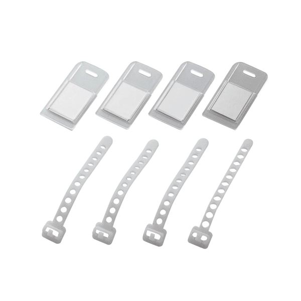 （まとめ） エレコム ケーブル用ネームタグ EKC-NTN01 1パック（4本） (×10セット)