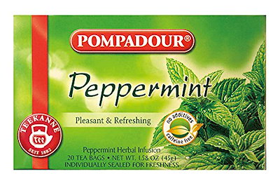 他サイト： 日本緑茶センター ポンパドール ペパーミントリーフ 45g×5箱の商品画像