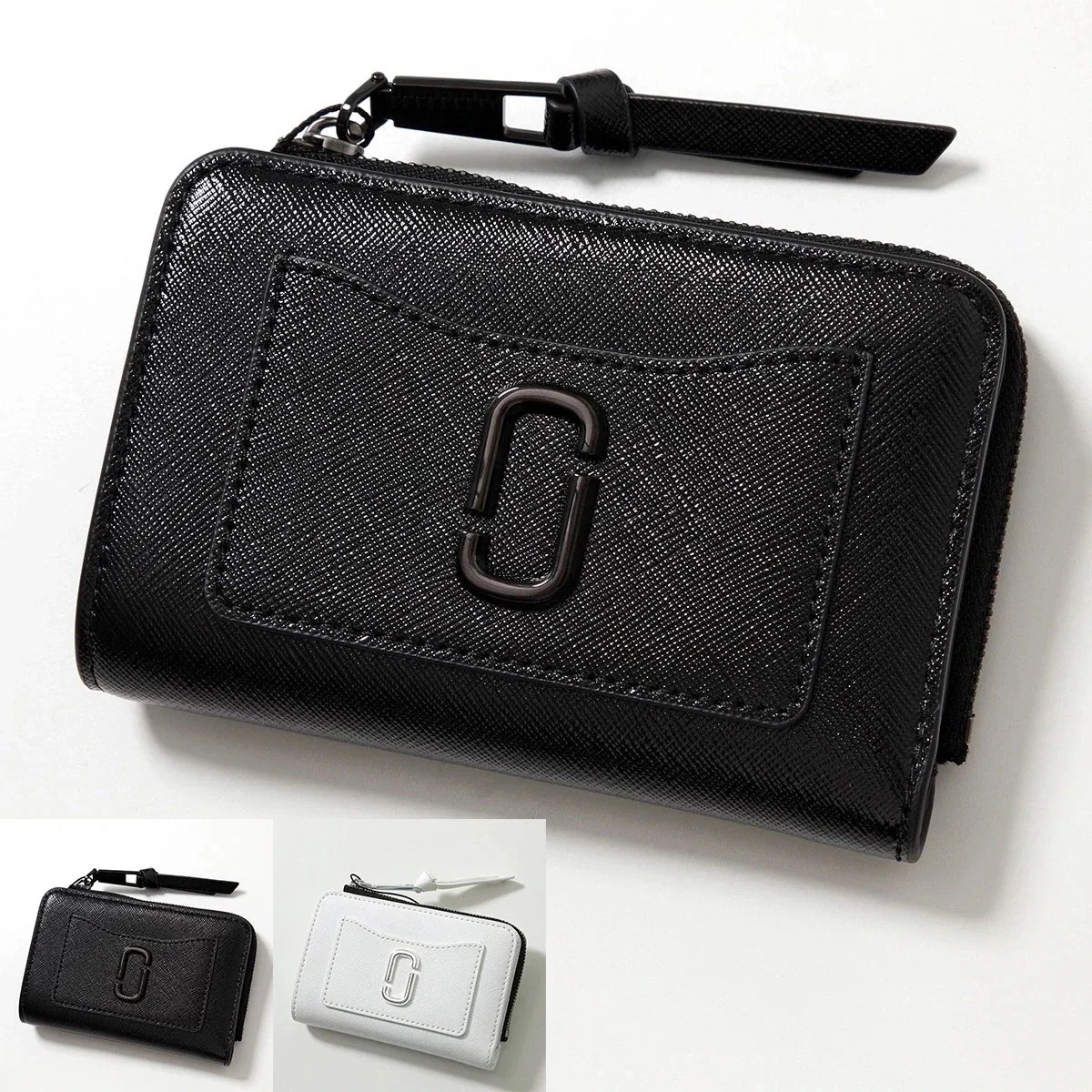 MARC JACOBS マークジェイコブス 二つ折り財布 Snapshot スナップショット 2F3SMP050S07 レディース レザー ミニ財布 カラー2色 【mega】