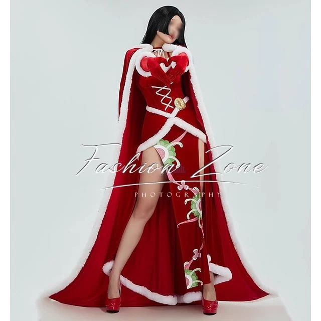 【品質良い 大好評中】迅速な出荷ONE PIECE 海賊王 姫 女帝 ボアハンコック コスプレ衣装 ウィッグ 靴 コスチューム cos イベント 演出服 アニメ変装 仮装