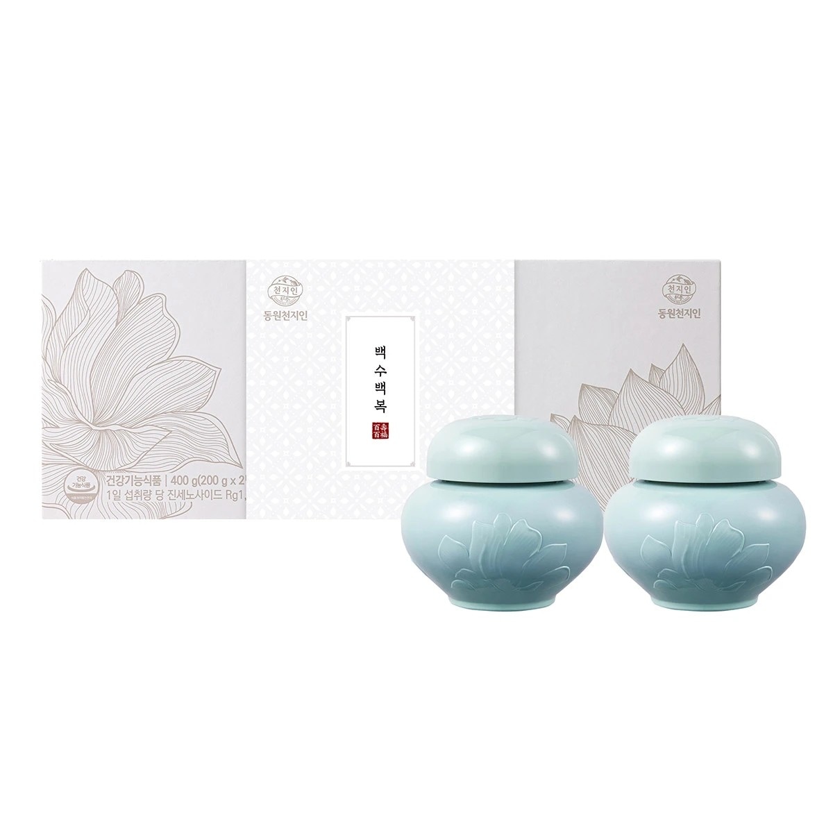 東遠天地人 白水百福 ギフトセット 200gx2本
