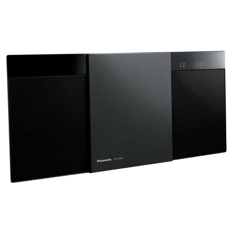 パナソニック　Panasonic　一体型ミニコンポ ブラック　SC-HC320K