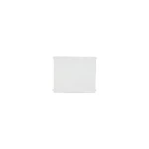 （まとめ）ブリックス仕切板 ミドルL用 2枚組 W（ホワイト） 9102 [72個セット]