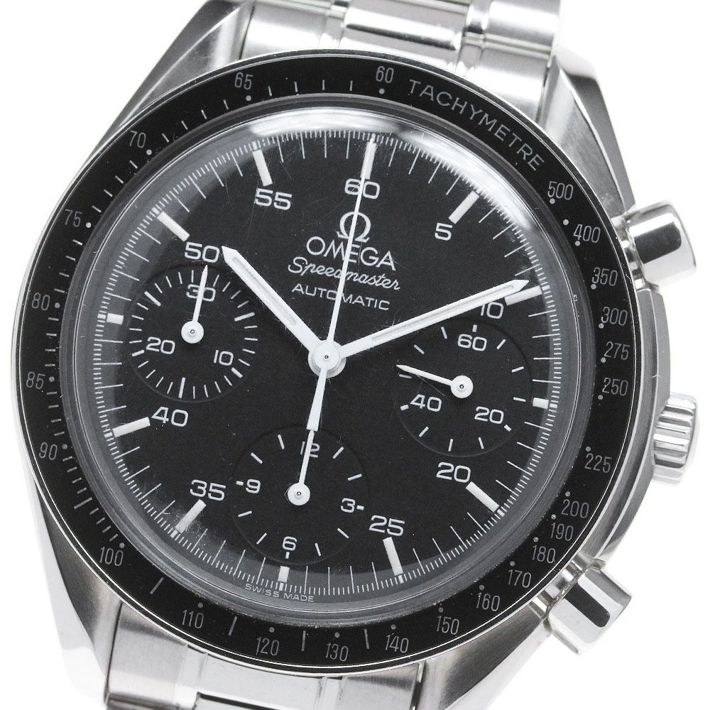 オメガ OMEGA 3510.50 スピードマスター クロノグラフ 自動巻き メンズ 良品 保証書付き_835204【中古】