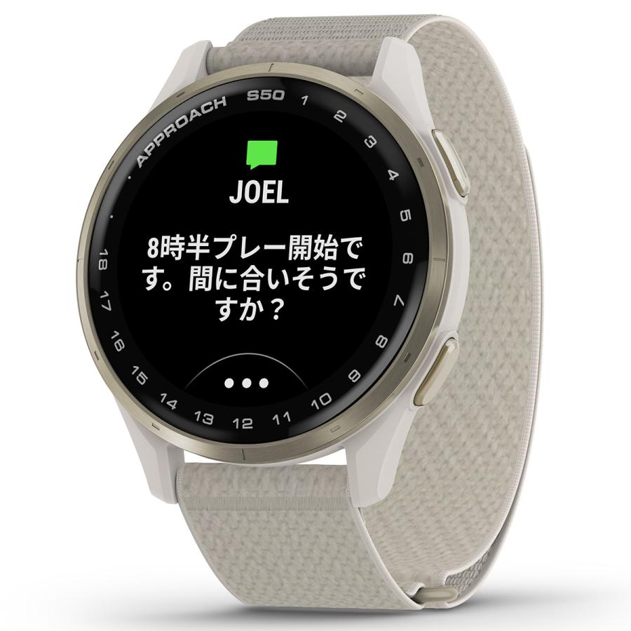 ゴルフ用GPSナビ Approach S50 [Ivory]