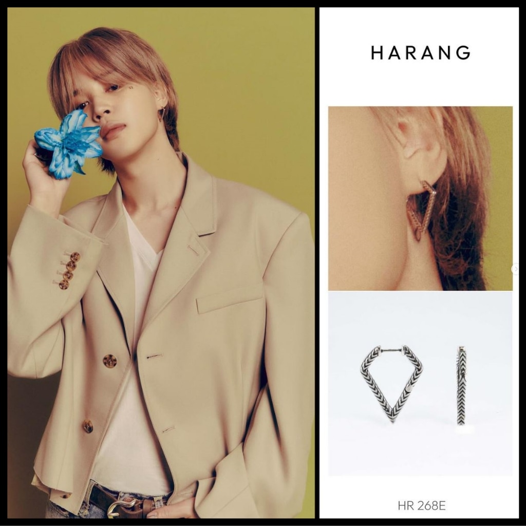 [BTS ジミン着用] 【HARANG】 ハラン HR 268E HR268E [公式正規品] BTS ジミン ピアス ジミンMUSE ジミン MUSE ジミン アクセサリー シルバー ピアス 韓国 9,687円