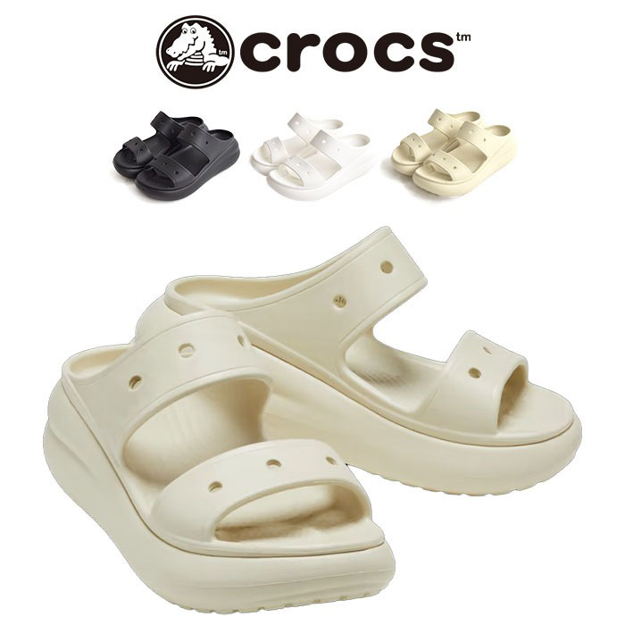 クラッシュ サンダル 厚底 軽量 メンズ レディース ユニセックス 男女兼用 オフィス 会社 仕事 ワークシューズ ワーク　207670