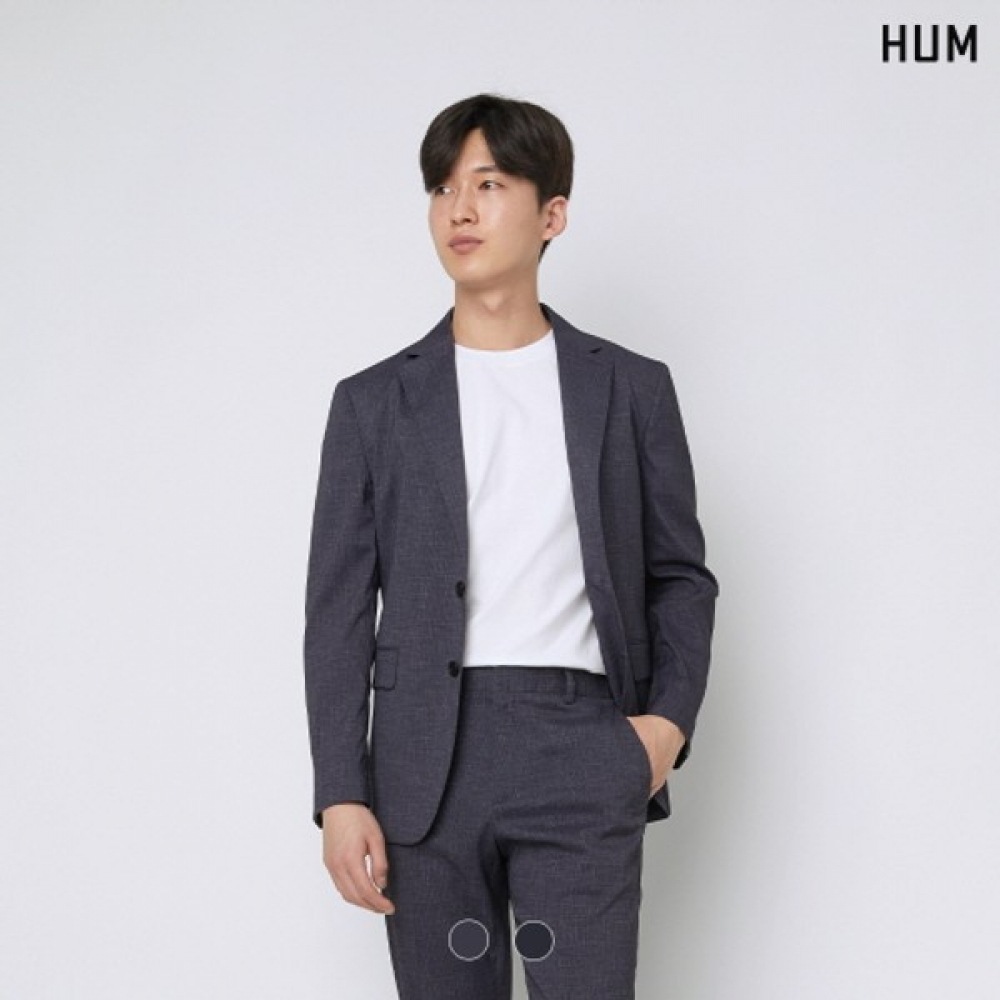 (HUM) メンズクールスキンセットアップブレザー (FHOECJV105M)
