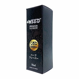 +WEED プラスウィード E-リキッド 吸うCBD 日本製 VAPE用 ハーブフレーバー CBD1000mg 容量10ml 電子タバコ vape E-LIQUID 電子たばこ