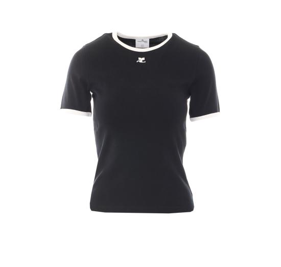 COURREGES Women Tops VESJTS017JS0070 9901 Black