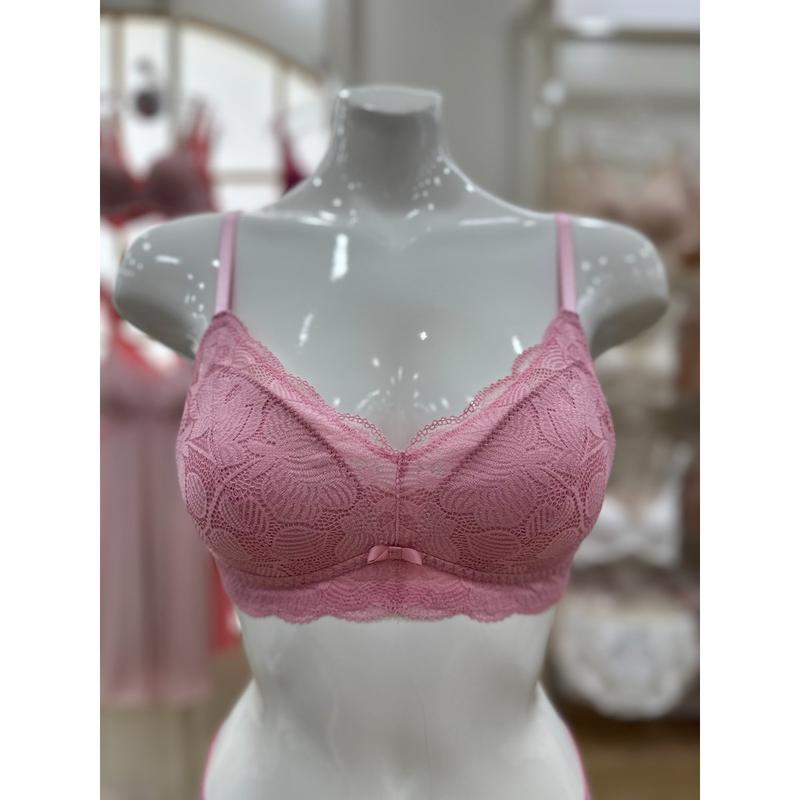 ラブリーなムードのノーワイヤートライアングルパッドブラレット(PK) BR1990A (スターフィールドCOEX)