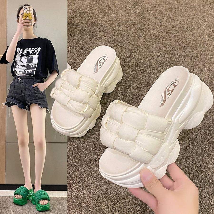 每日更新韓国ファッション 厚底サンダル ヒール8cm 美脚サンダル レディース 靴 レディース母の日