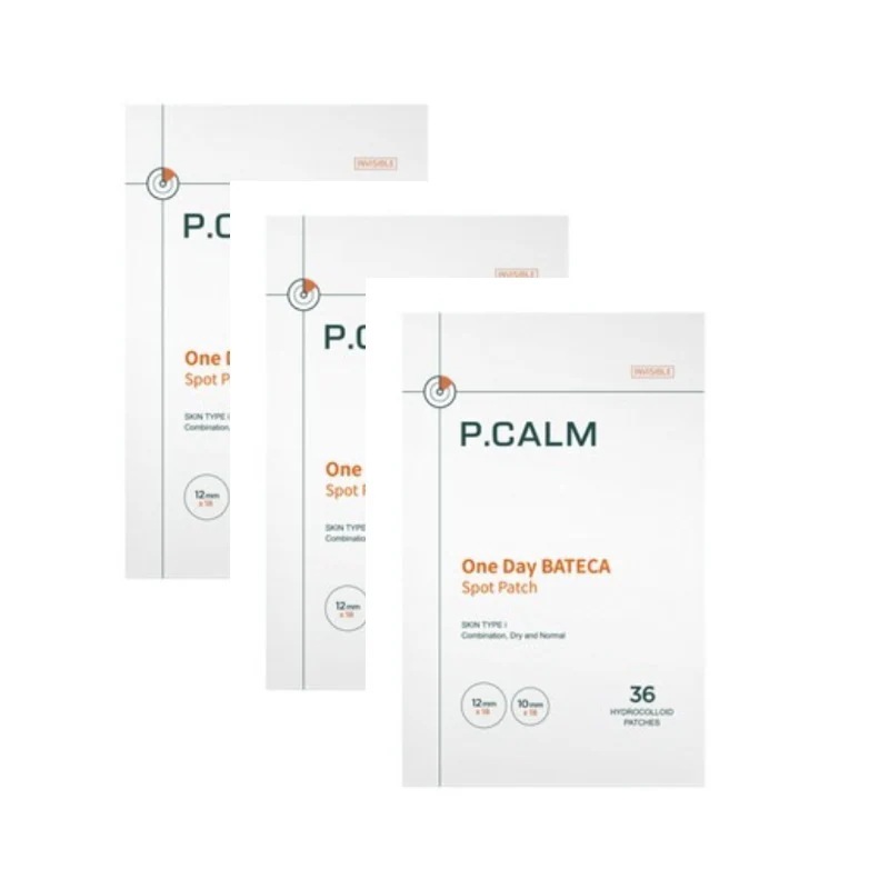バテカ カバー スポット パッチ (円形/混合型)3 6個入*3