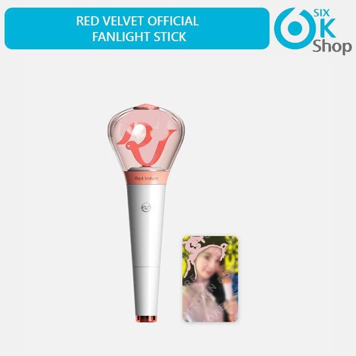 フォトカード特典+ RED VELVET ペンライト OFFICIAL FANLIGHT 送料無料 当日発送 公式SM LIGHTSTICK