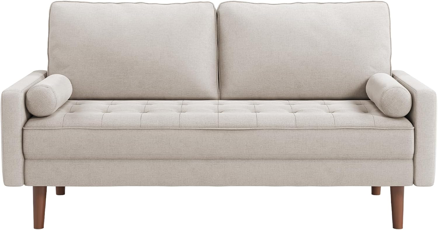 Sofa 3-Seater Couch Sofa, Stylish, Width 68.1 inches (173 cm), Easy Assembly, Fabric Sofa, Load Capa