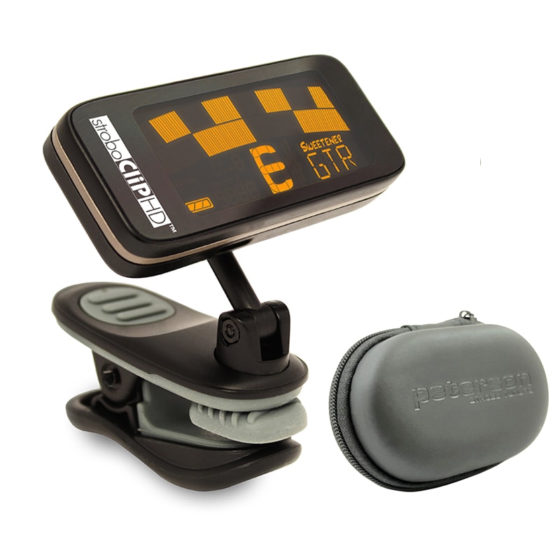 StroboClip HD クリップ式ストロボチューナー 高精度 ギター ベース ウクレレ バイオリン対応 SC-HD