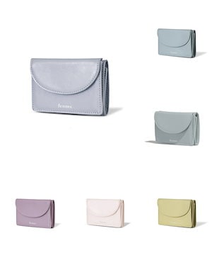 Qoo10 IUGAMAKARAS Patch Chain 二つ折り財布 [