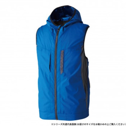 桑和 8349-06 EFベスト 3Lサイズ ブルー(8)