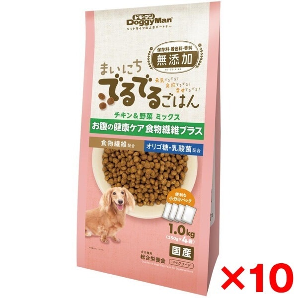 10個セット まいにちでるでるごはん お腹の健康ケア 食物繊維プラス1kg メーカー直送