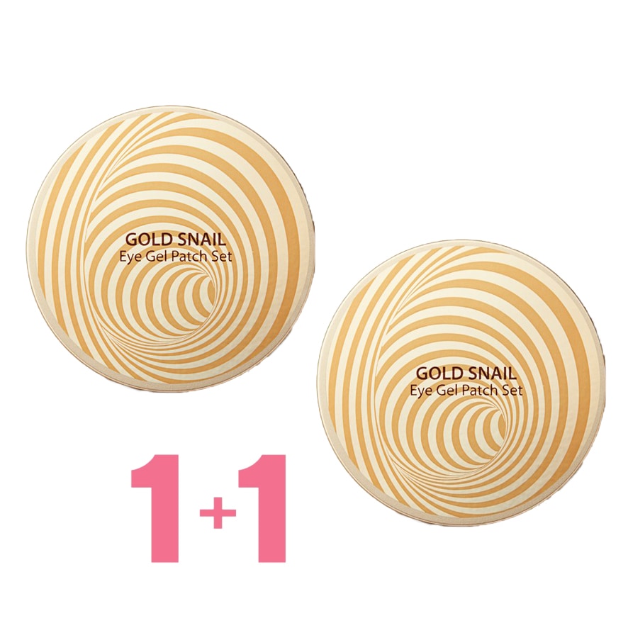 ゴールドスネイルアイゲルパッチセット120g / 60sheets X2個 コラーゲン 栄養 保湿 セ 5,163円