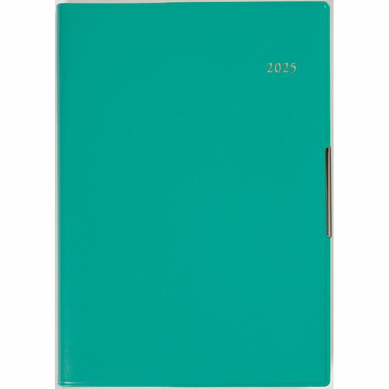 （まとめ買い）高橋書店 2025年 手帳 No.239 フェルテ 9 B6判 週間セパレート式＆月間ブロック式 ターコイズ [x3]