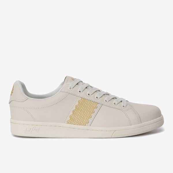 FRED PERRY_男性スニーカー..B721 レザー/テープディテール SFPM2438302-560