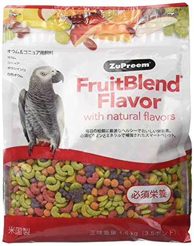 フルーツブレンド ML ヨウム・パロット・コニュア 1.6kg (日本語バージョン) フルーツ