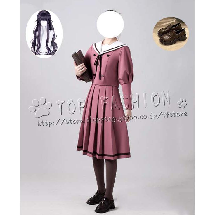 薫る花は凛と咲く 風 和栗薫子 わぐりかおるこ 制服 コスプレ衣装 ウィッグ 靴 cosplay コスチューム 変装仮装 クリスマス