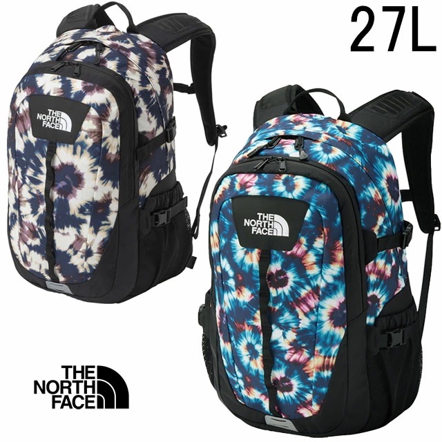 ザ・ノース・フェイス リュックサック メンズ NM72302 ホットショット デイバッグ 鞄 クラシック バッグ バックパック レディース 通勤 通学 旅行 アウトドア BAG タイダイ 茶色 ブラウ